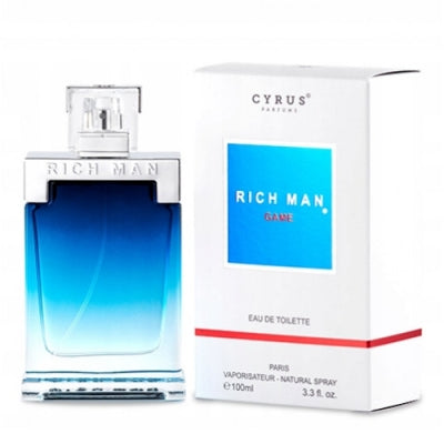 Paris Bleu Cyrus Rich Man Game Eau de Toilette pour Homme 100 ml