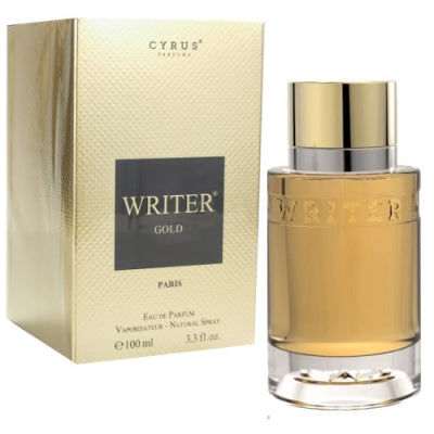 Paris Bleu Cyrus Writer Gold Eau de Parfum Pour Homme 100 ml