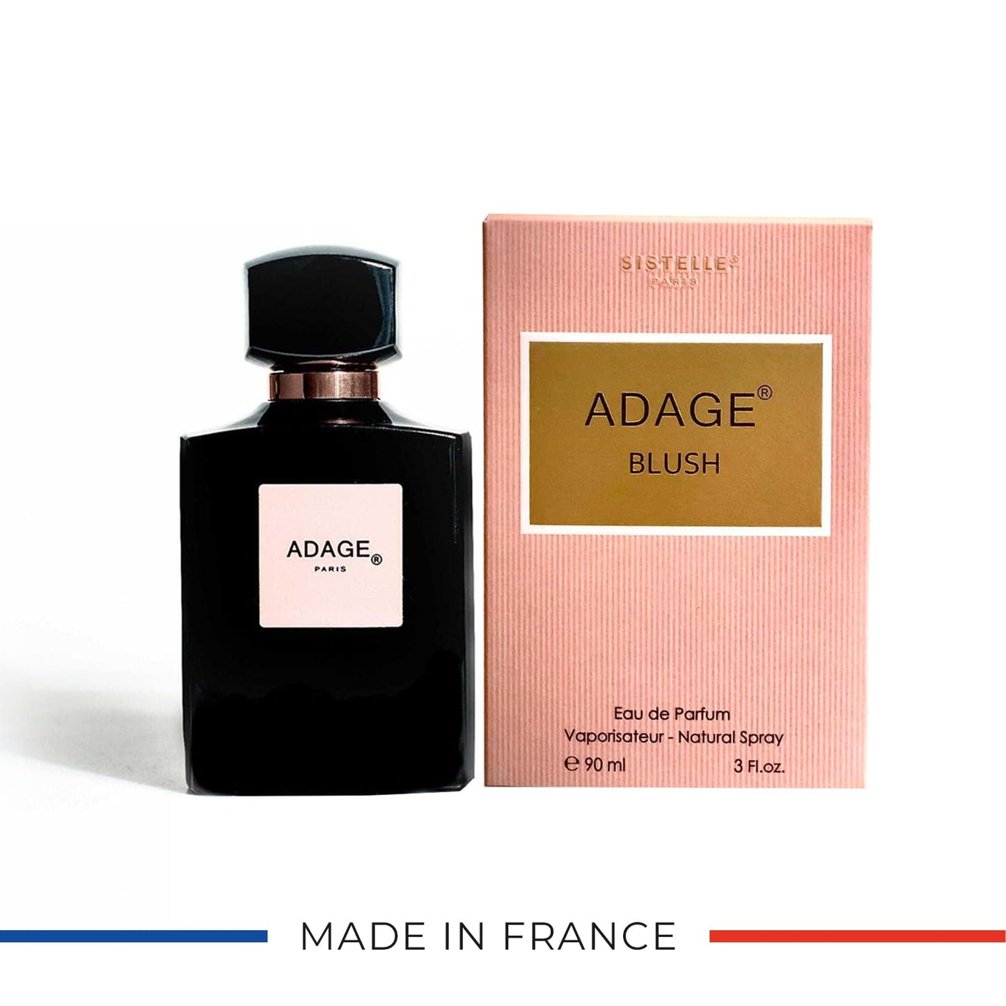 Paris Bleu Adage Blush Eau de Parfum pour Femme 90 ml