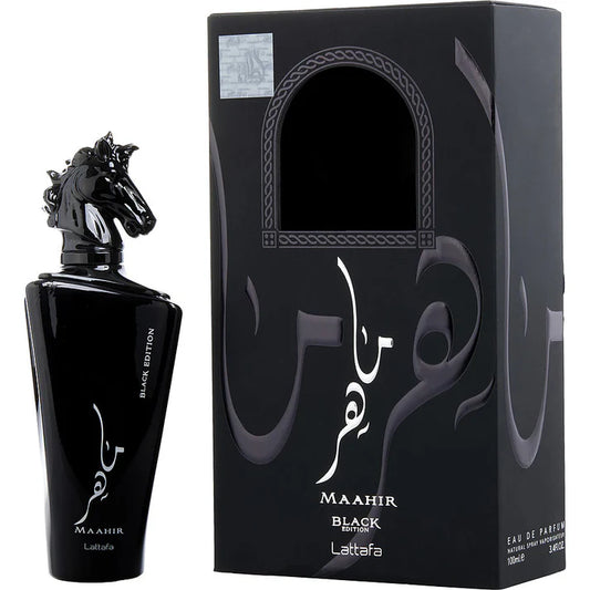 Maahir Black Edittion Lattafa - 100ml - Eau de Parfum - Made in Dubai