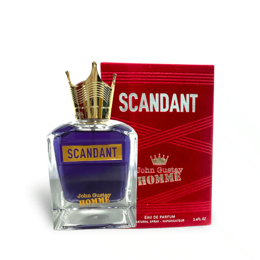 John Gustav Homme Scandant | Eau De Parfum 100ml | par Fragrance World * Inspired By Scandal Pour Homme *