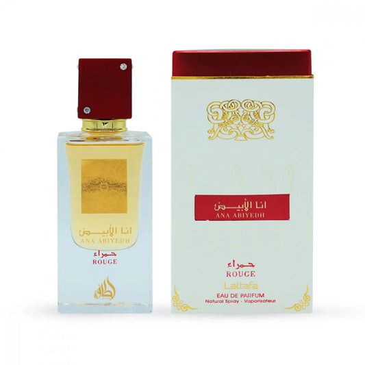 Ana Abiyedh Rouge Lattafa Perfumes للجنسين